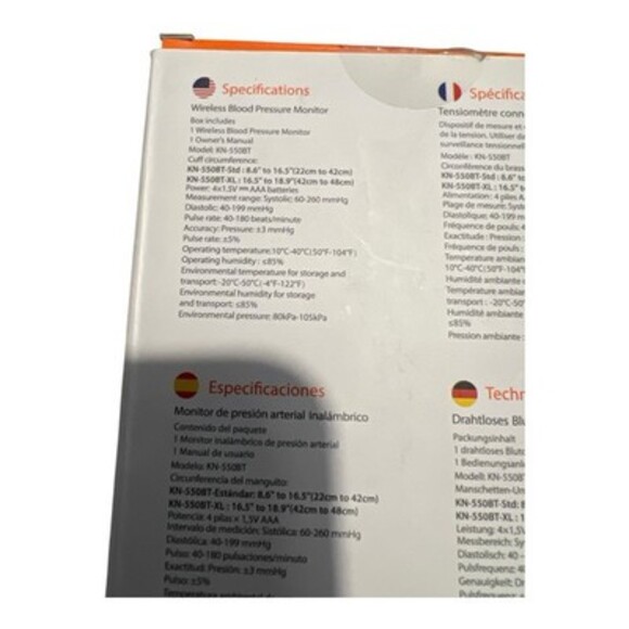 iHealth C4 Track Connected Upper Arm Blood Pressure Monitor - Picture 4 of 4